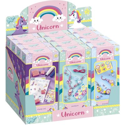 Totum Einhorn Mini-Set 3 Sorten - Bastelset Totum Einhorn Mini-Set 3 Sorten - Bastelset