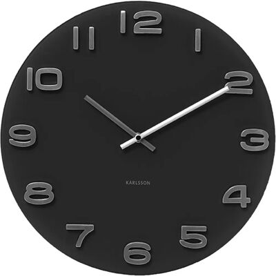 Karlsson Vintage Runder Glas Wanduhr - Wanduhr Karlsson Vintage Runder Glas Wanduhr - Wanduhr