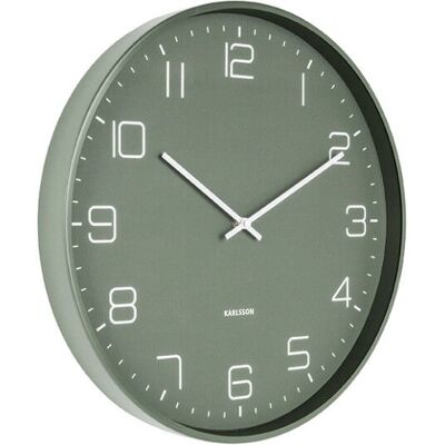 Karlsson Lofty Wanduhr Grün - Quarz - 40cm Karlsson Lofty Wanduhr Grün - Quarz - 40cm