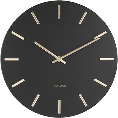 Orologio da Parete in Acciaio Karlsson - Batons Dorati - 30cm - Orologio da Parete Orologio da Parete in Acciaio Karlsson - Batons Dorati - 30cm - Orologio da Parete