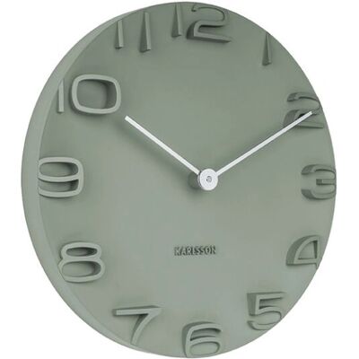 Karlsson KA5311GR Wanduhr - Grün - Rund - 42cm - Modern Karlsson KA5311GR Wanduhr - Grün - Rund - 42cm - Modern