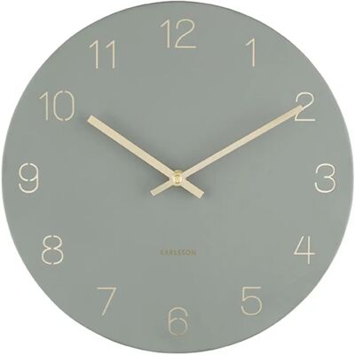Ceas de perete Karlsson Charm - Verde, 30cm - Ceas de perete Ceas de perete Karlsson Charm - Verde, 30cm - Ceas de perete