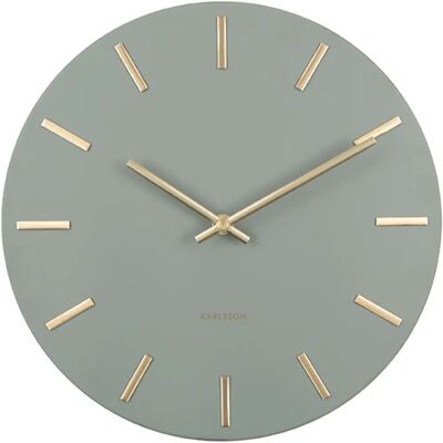 Karlsson Dschungelgrüner Stahl-Wanduhren - Wanduhr Karlsson Dschungelgrüner Stahl-Wanduhren - Wanduhr