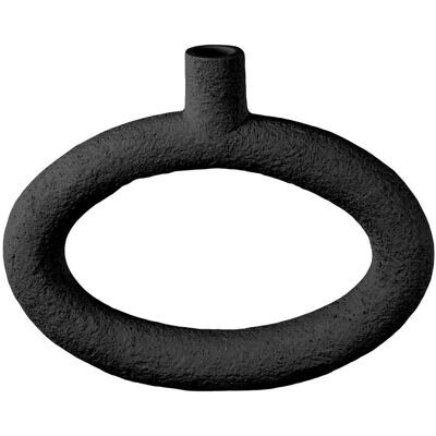 Present Time Ring Vase - Moderner Polyresin-Dekor Present Time Ring Vase - Moderner Polyresin-Dekor