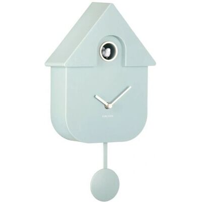 Karlsson Moderne Kuckuck Quarz Wanduhr - Hellblau Karlsson Moderne Kuckuck Quarz Wanduhr - Hellblau