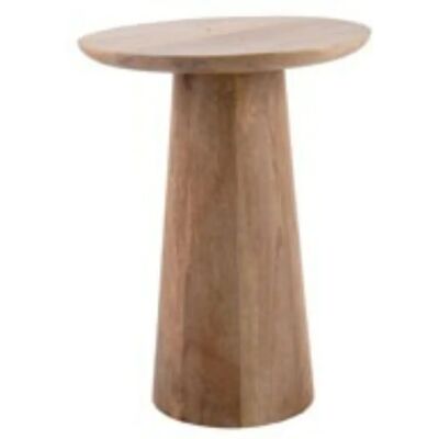 Leitmotiv Force - Stolik boczny z drewna mango - Ø35,5cm Leitmotiv Force - Stolik boczny z drewna mango - Ø35,5cm