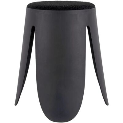 Present Time H46cm Stapelbarer Schwarzer Hocker Present Time H46cm Stapelbarer Schwarzer Hocker