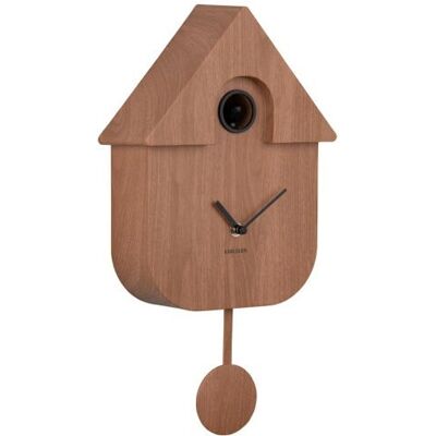 Karlsson Moderne Kuckucksuhr - Dunkles Holz Karlsson Moderne Kuckucksuhr - Dunkles Holz