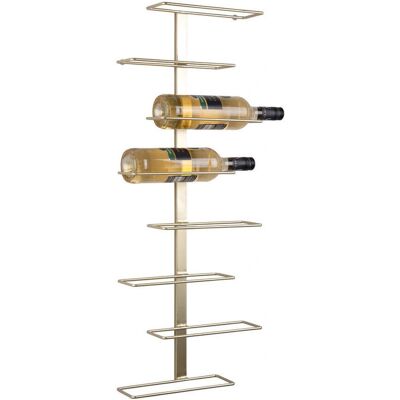 Present Time Metallischer Wandflaschenhalter - Flaschenregal Wandmontage Present Time Metallischer Wandflaschenhalter - Flaschenregal Wandmontage