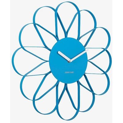 Karlsson Blaue 40cm Minimalistische Wanduhr - Wanduhr Karlsson Blaue 40cm Minimalistische Wanduhr - Wanduhr