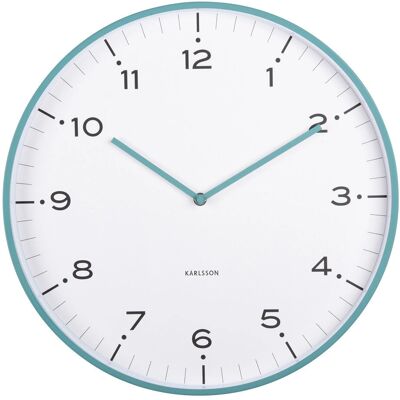 Karlsson KA6011BL Türkis Digitale Wanduhr Karlsson KA6011BL Türkis Digitale Wanduhr