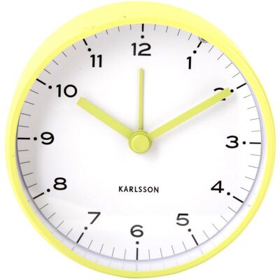 Karlsson Model KA6010GR Groene ronde digitale klok - Klok Karlsson Model KA6010GR Groene ronde digitale klok - Klok