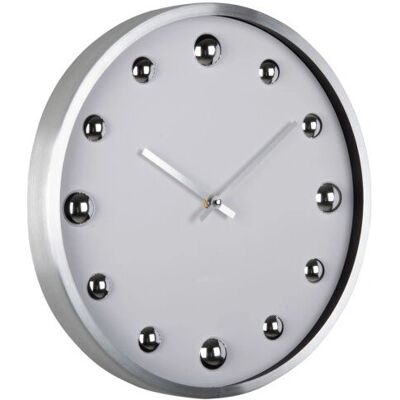 Karlsson Glänzende Punkte Quarz-Uhr - Rund Weiß - Quarzuhr Karlsson Glänzende Punkte Quarz-Uhr - Rund Weiß - Quarzuhr