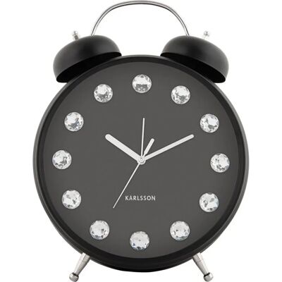 Karlsson Designový budík KA6019BK - Budík Karlsson Designový budík KA6019BK - Budík