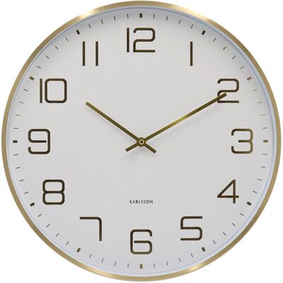 Karlsson KA5973WH Elegante Wand-/Tischuhr - Uhr Karlsson KA5973WH Elegante Wand-/Tischuhr - Uhr