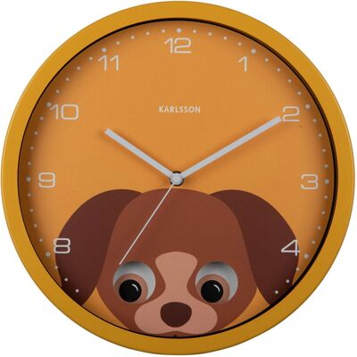 Karlsson KA5997YE Gelbe Kreis Wanduhren - Wanduhr Karlsson KA5997YE Gelbe Kreis Wanduhren - Wanduhr