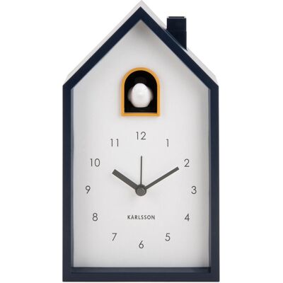 Karlsson KA6015DB Dunkelblau Moderner Kuckuck Wand/Tischuhr Karlsson KA6015DB Dunkelblau Moderner Kuckuck Wand/Tischuhr