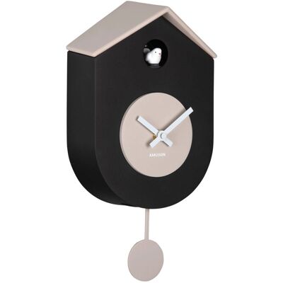 Karlsson KA6026BK Wanduhr - Moderner Kuckucksstil Karlsson KA6026BK Wanduhr - Moderner Kuckucksstil