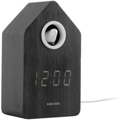 Karlsson - KA6061BK - Schwarz - Wecker Karlsson - KA6061BK - Schwarz - Wecker