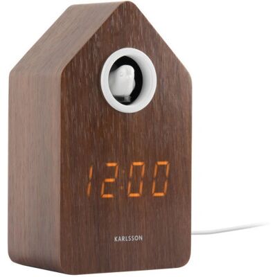 Karlsson KA6061DW Dunkel Holz Wecker Karlsson KA6061DW Dunkel Holz Wecker