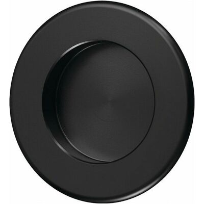 Manija de puerta de aluminio Hermeta - 52mm Redonda Negro de aluminio Manija de puerta de aluminio Hermeta - 52mm Redonda Negro de aluminio