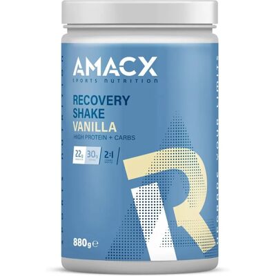 Shake de récupération Amacx vanille - 800 g - Publicité Shake de récupération Amacx vanille - 800 g - Publicité