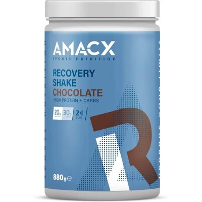 Amacx Recovery Shake Chocolat - Après l'entraînement - Publicité Amacx Recovery Shake Chocolat - Après l'entraînement - Publicité