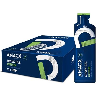Gel énergétique Amacx - Saveur citron – 60ml - Gel Énergétique - Publicité Gel énergétique Amacx - Saveur citron – 60ml - Gel Énergétique - Publicité