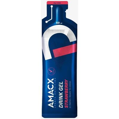 Amacx Energy Gel Erdbeere 60ml - Energy Gel Amacx Energy Gel Erdbeere 60ml - Energy Gel