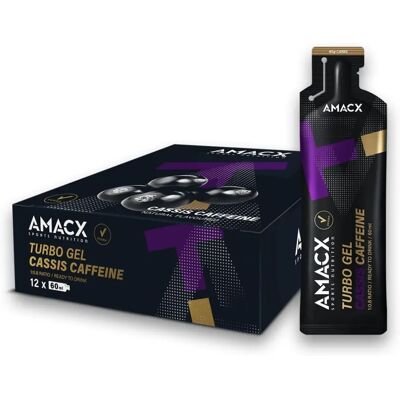 Amacx Turbo Gel - Gel énergétique - 12 unités - Publicité Amacx Turbo Gel - Gel énergétique - 12 unités - Publicité