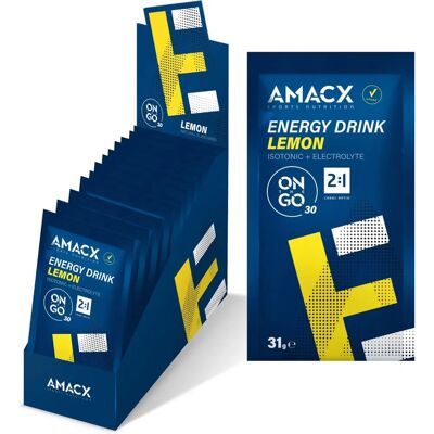 Amacx Boisson Énergétique Citron - Energy Drink - Publicité Amacx Boisson Énergétique Citron - Energy Drink - Publicité