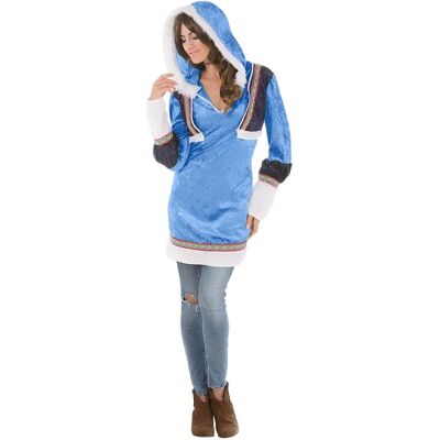 buttinette Eskimo-Kostüm für Damen, eisblau - Gr. 38 buttinette Eskimo-Kostüm für Damen, eisblau - Gr. 38