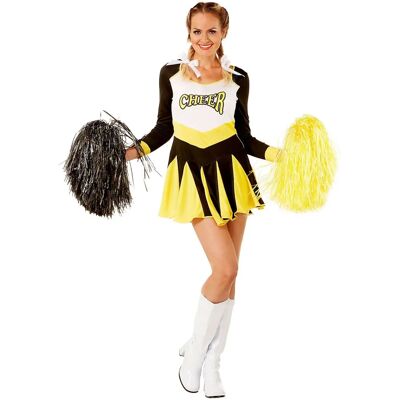 buttinette Gelbes Cheerleader-Kostüm - Unisex buttinette Gelbes Cheerleader-Kostüm - Unisex