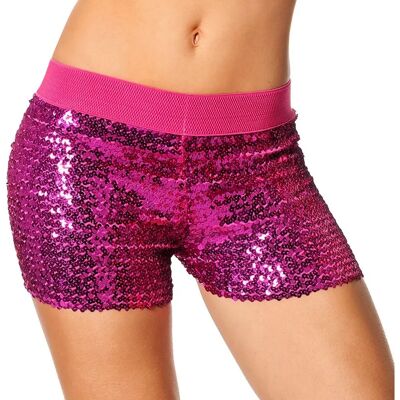 buttinette Paljettshorts, rosa - unisex buttinette Paljettshorts, rosa - unisex