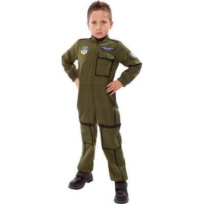 buttinette Kinder-Overall in Olivgrün - Unisex Kostüm buttinette Kinder-Overall in Olivgrün - Unisex Kostüm