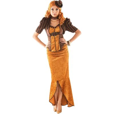 buttinette Viktorianisches Steampunk-Kostüm für Damen - Braun buttinette Viktorianisches Steampunk-Kostüm für Damen - Braun