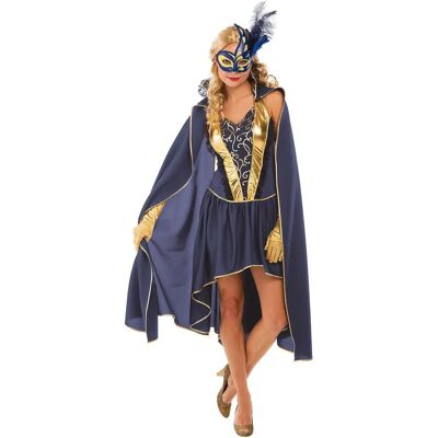 buttinette Blaues venezianisches Marquise-Kostüm - Damen - Kostüme buttinette Blaues venezianisches Marquise-Kostüm - Damen - Kostüme
