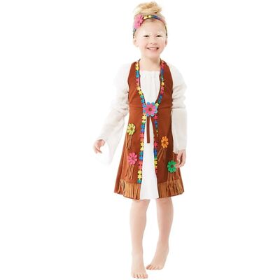 buttinette Hippie-Kostüm - Flower-Power für Kinder - Gr. 140 buttinette Hippie-Kostüm - Flower-Power für Kinder - Gr. 140