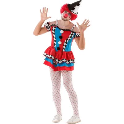 buttinette Clown-Kostüm für Herren - Mehrfarbig - Kostüm buttinette Clown-Kostüm für Herren - Mehrfarbig - Kostüm