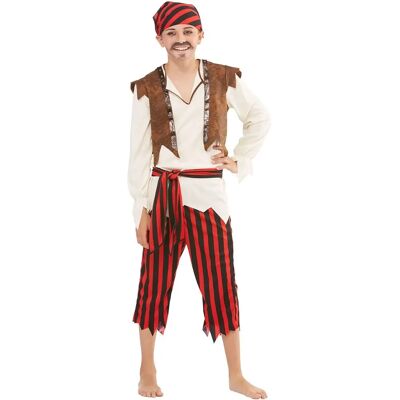 Buttinette Piratenkostüm Little Ed für Kinder - Gr. 116/128 - Unisex Buttinette Piratenkostüm Little Ed für Kinder - Gr. 116/128 - Unisex