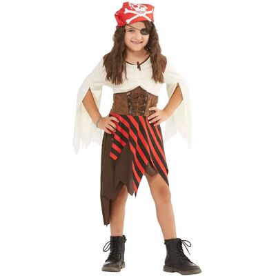 buttinette Piratin Kleid Little Merle für Kinder - Unisex Kostüm buttinette Piratin Kleid Little Merle für Kinder - Unisex Kostüm