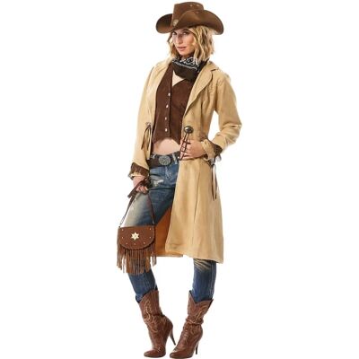 buttinette Cowgirl-Kostüm - Fransen-Westenmantel & Weste buttinette Cowgirl-Kostüm - Fransen-Westenmantel & Weste