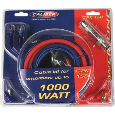 Caliber CPK15D Stromkabel-Set - 5m Auto-Verstärker Caliber CPK15D Stromkabel-Set - 5m Auto-Verstärker