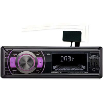 Radio para coche Caliber RMD052DAB-BT - FM DAB+ USB SD AUX 4x75W Radio para coche Caliber RMD052DAB-BT - FM DAB+ USB SD AUX 4x75W