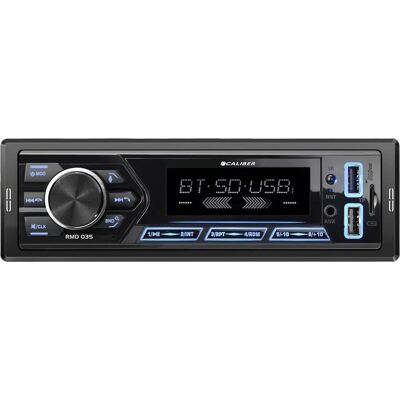 Radio de coche Caliber RMD035 con Bluetooth - 1 DIN - Manos libres Radio de coche Caliber RMD035 con Bluetooth - 1 DIN - Manos libres