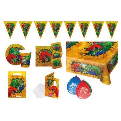 Folat 00251 Ensemble Fête Dinosaure - Décoration Folat 00251 Ensemble Fête Dinosaure - Décoration