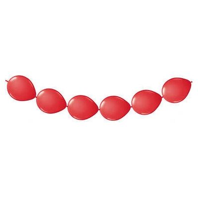 Folat 08452 Rote Ballonggirlande - Ballontyp Folat 08452 Rote Ballonggirlande - Ballontyp