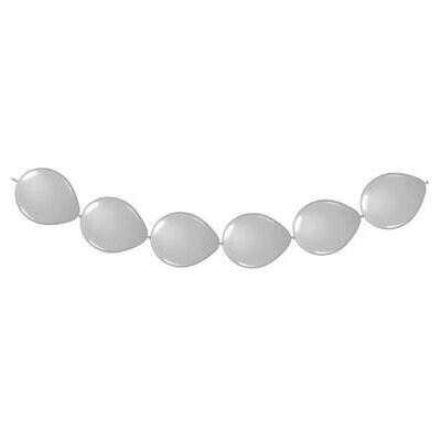 Folat Modell - Silberne Ballons - 8 St - Ballons Folat Modell - Silberne Ballons - 8 St - Ballons