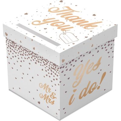 Folat 21424 Party Decoration - Wedding, Rose Gold, White - Party Decoration Folat 21424 Party Decoration - Wedding, Rose Gold, White - Party Decoration