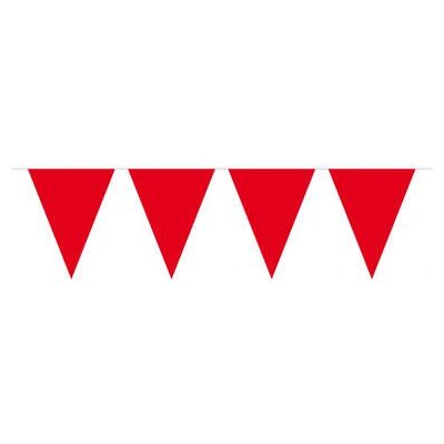 Ecreative Rotes Girlande - 10m Party Bunting mit Flaggen Ecreative Rotes Girlande - 10m Party Bunting mit Flaggen
